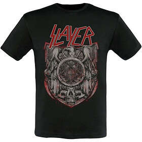 Slayer: Unisex T-Shirt/Medal 2013/2014 Dates (Back Print/Ex. Tour)