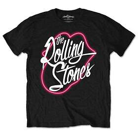 The Rolling Stones: Unisex T-Shirt/Neon Lips