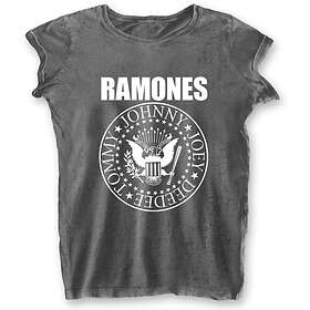 Ramones: Ladies T-Shirt/Presidential Seal (Burnout)