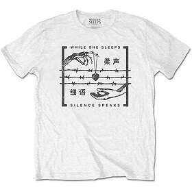 While Sleeps: Unisex T-Shirt/Silence Speaks