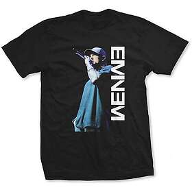 Eminem: Unisex T-Shirt/Mic. Pose