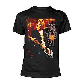 Kurt Cobain: Unisex T-Shirt/You Know You're Right