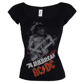 AC/DC: Ladies Scoop Neck T-Shirt/Jailbreak - Hitta bästa pris på Prisjakt