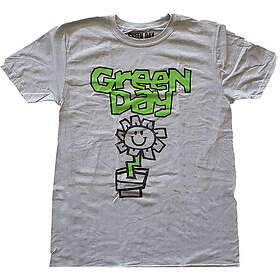 Green Day: Unisex T-Shirt/Flower Pot