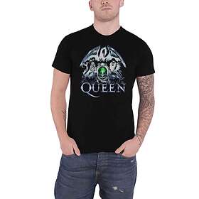 Queen: Unisex T-Shirt/Metal Crest