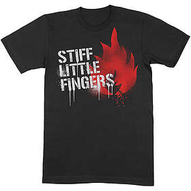 Stiff Fingers: Unisex T-Shirt/Graffiti