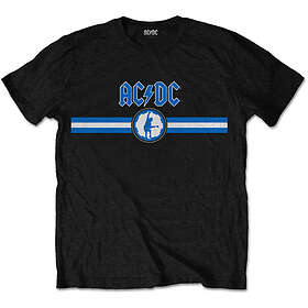 AC/DC: Unisex T-Shirt/Blue & Stripe