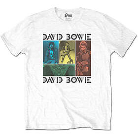 Bowie: Unisex T-Shirt/Mick Rock Photo Collage