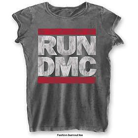 Run DMC: Ladies T-Shirt/DMC (Burnout)
