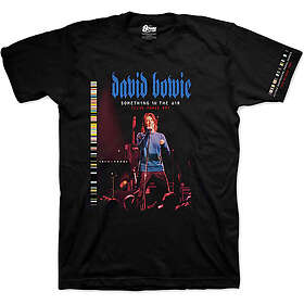 Bowie: Unisex T-Shirt/Live In Paris (Sleeve Print)