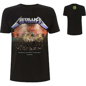 Metallica: Unisex T-Shirt/Stockholm '86. (Back Print)