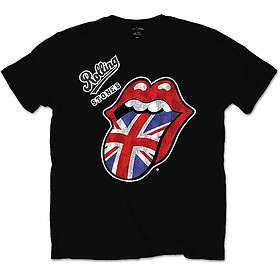 Rolling Stones: Unisex T-Shirt/Vintage British Tongue