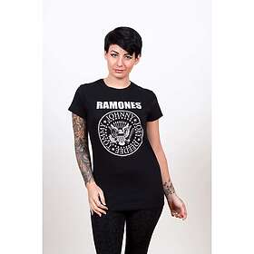 Ramones: Ladies T-Shirt/Seal (Skinny Fit)