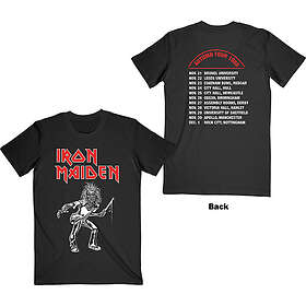 Maiden: Unisex T-Shirt/Autumn Tour 1980 (Back Print)