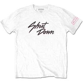 BlackPink: Unisex T-Shirt/Shut Down (Sleeve Print)
