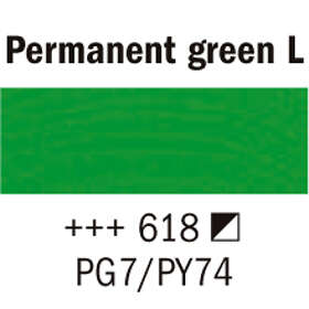 Van Gogh Akrylmaling 40ml Permanent Green Light - 618