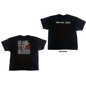 Disturbed: Unisex T-Shirt/Are You Ready? (Back Print)