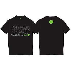The Beatles: Unisex T-Shirt/On Apple (Back Print)
