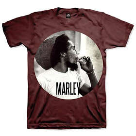 Marley: Unisex T-Shirt/Smokin Circle
