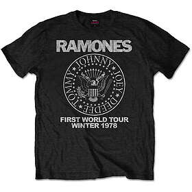 Ramones: Unisex T-Shirt/First World Tour 1978