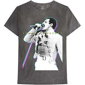 Freddie Mercury: Unisex T-Shirt/Glow (Wash Collection)