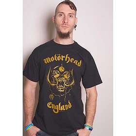 Motörhead: Unisex T-Shirt/England Gold