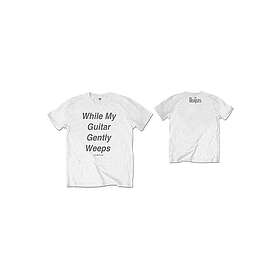 Beatles: Unisex T-Shirt/My Guitar Gently Weeps (Back Print) (X-Large)