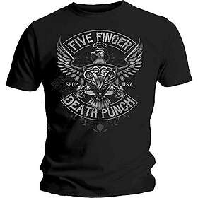 Five Finger Death Punch: Unisex T-Shirt/Howe Crest