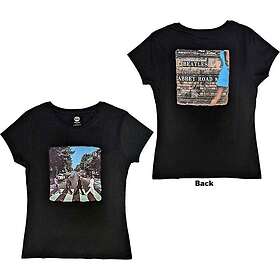 The Beatles: Ladies T-Shirt/Abbey Road (Back Print)