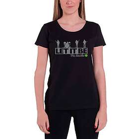 Beatles: Ladies T-Shirt/Rooftop (Medium)