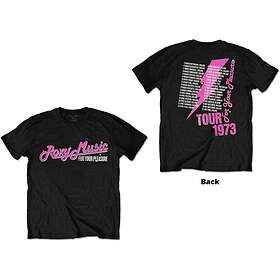 Roxy Music: Unisex T-Shirt/For Your Pleasure Tour (Back Print)