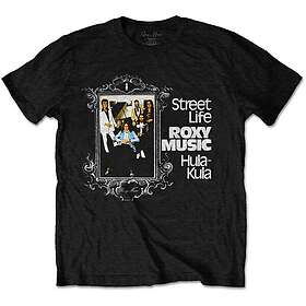 Roxy Music: Unisex T-Shirt/Street Life Hula-Kula