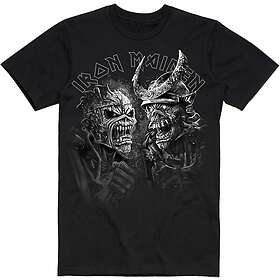 Maiden: Unisex T-Shirt/Senjutsu Large Grayscale Heads