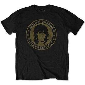 Rolling Stones: Unisex T-Shirt/Keith for President (Retail Pack)