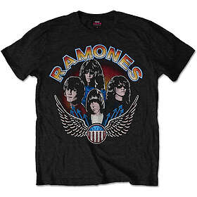 Ramones: Unisex T-Shirt/Vintage Wings Photo