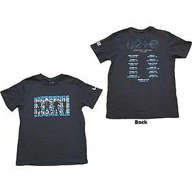 U2: Unisex T-Shirt/Repeat (Back Print)