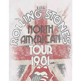 Rolling Stones: Unisex Sublimation T-Shirt/North American Tour 1981