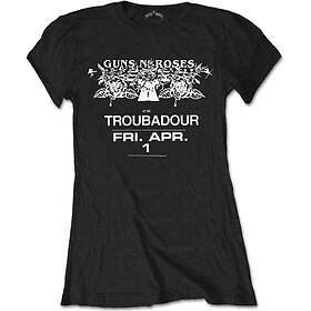 Guns N : Guns N' Ladies T-Shirt/Troubadour Flyer