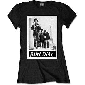 Run DMC: Ladies T-Shirt/Paris Photo
