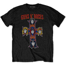 Guns N : Guns N' Unisex T-Shirt/Vintage Cross