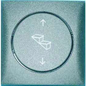 Campingtillbehör 4U Trappströmbrytare Enkel Matt silver