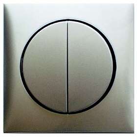 Campingtillbehör 4U Strömbrytare Dubbel Matt Krom