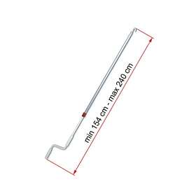 Fiamma Vev teleskopisk 154-240 cm