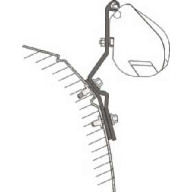 Fiamma Markisadapter Kit VW T4 Lift Roof