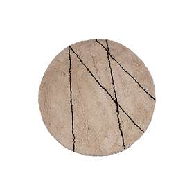 WOOOD Teppe Cleo Ø200cm offwhite 200