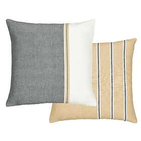 Svanefors Kuddfodral Caisa 2-pack Mellanbrun 45