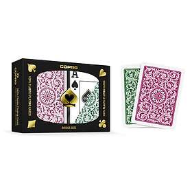 Double Deck Green & Burgundy