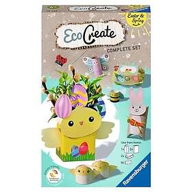 Ravensburger – EcoCreate – Eco-responsable – Recyclage – Jouets – Fabrication objets – Thème Pâques – Loisir créatif – Activité détente et c