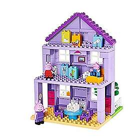 Peppa Pig Grandparents House, BIG-Bloxx Set bestående av , Grandpa, Scrub och by