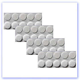 HOOK and Loop Self-adhesive 13mm Discs/Coins 20-pairs